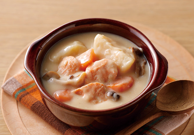 鮭のクリームシチュー：写真