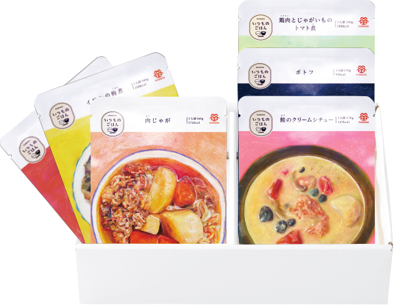 いつものごはん満足セット6種 6袋入