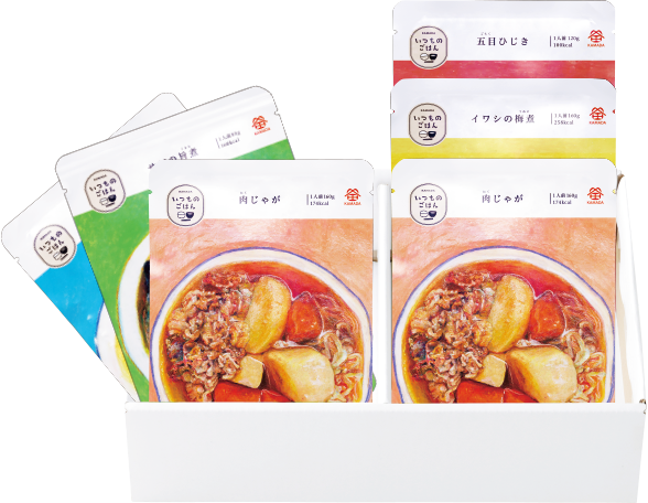 いつものごはん満足セット5種 6袋入