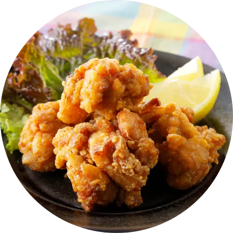 鶏肉の唐揚げのイメージ