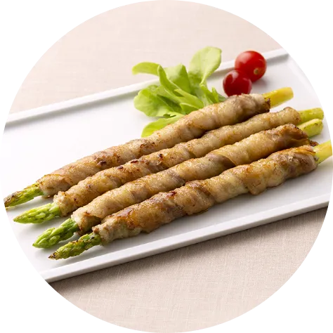 アスパラの肉巻きのイメージ