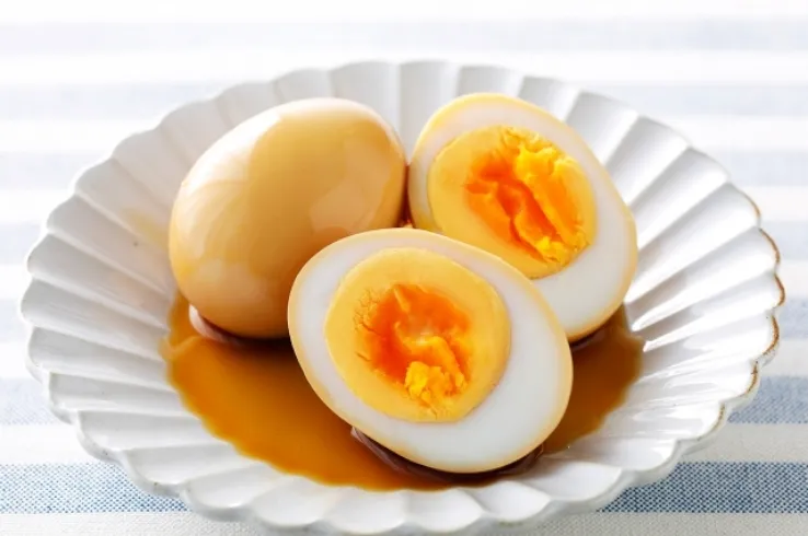 甘辛風味の味付け卵のイメージ