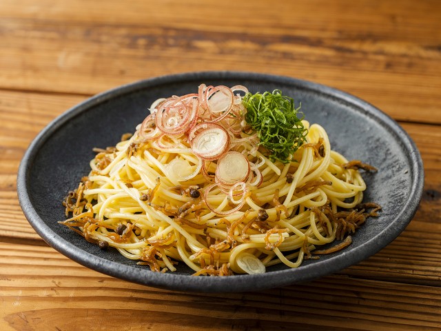 ちりめん山椒のパスタ カマダレシピ 鎌田醤油 かまだしょうゆ 公式通販サイト