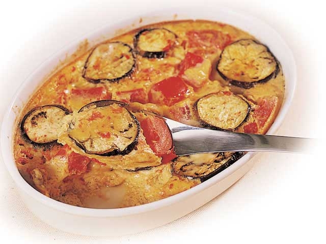 Baked Summer-Vegetable Omelet