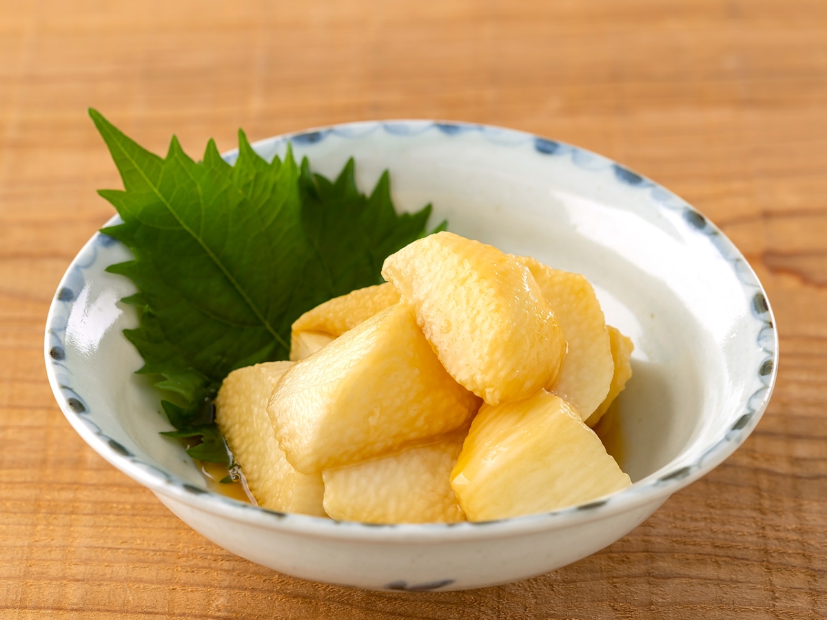 長芋の醤油漬け