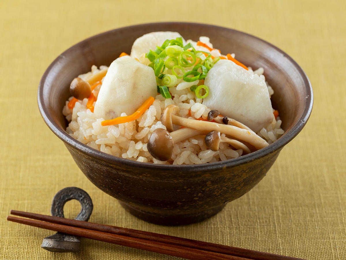 里芋の炊込みご飯