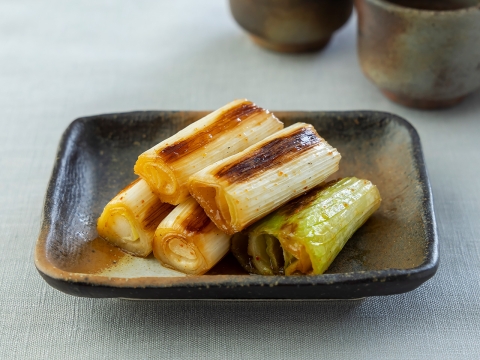 長ねぎのピリ辛だし醤油漬け