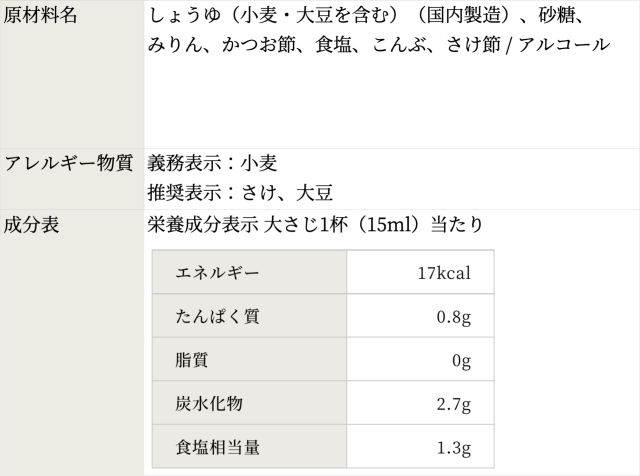 素材の旨み だし醤油 200㎖