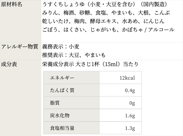 精進だし醤油 200㎖