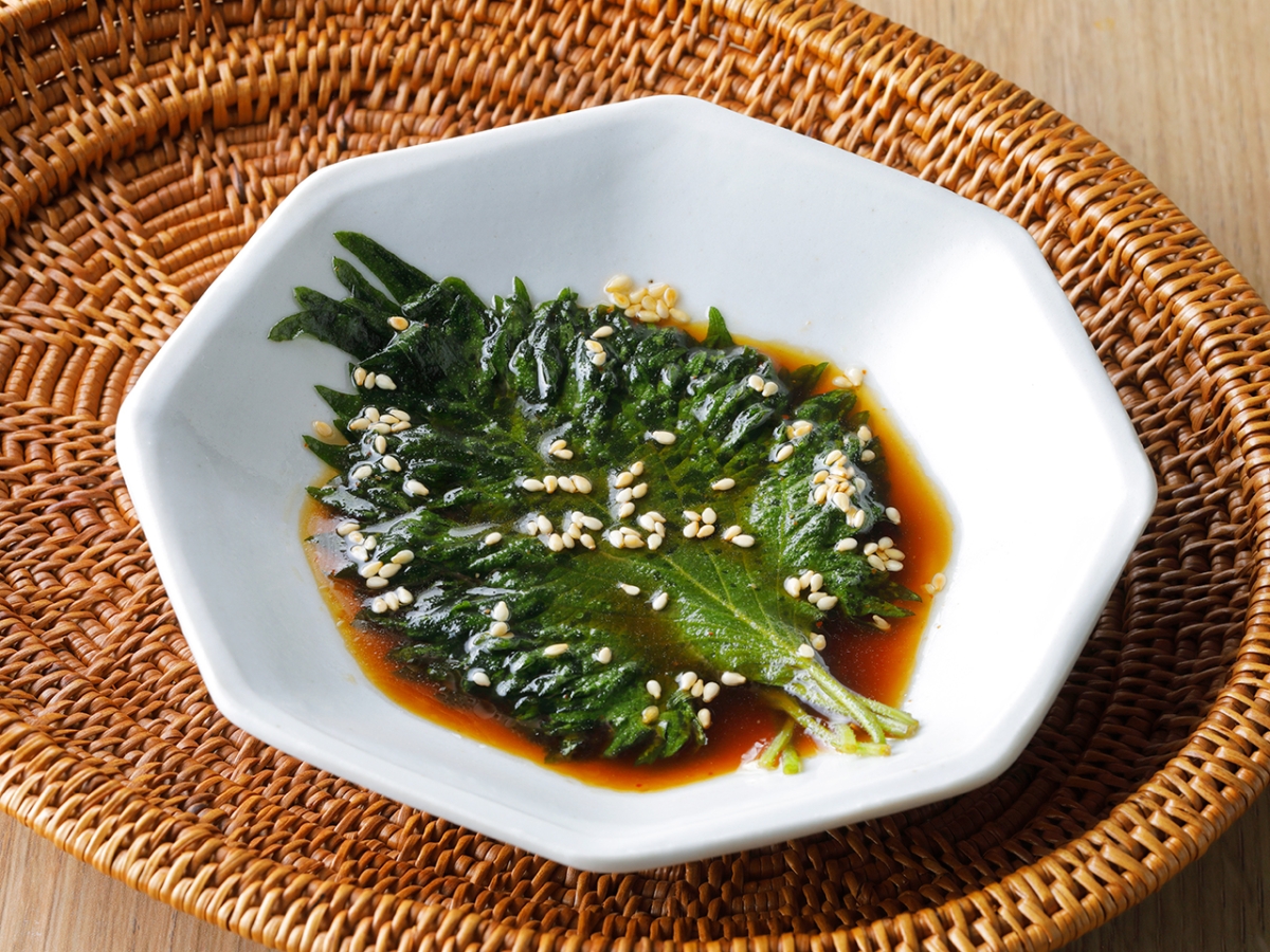 青じそのピリ辛だし醤油漬け