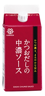 かつおだしの中濃ソース 200㎖