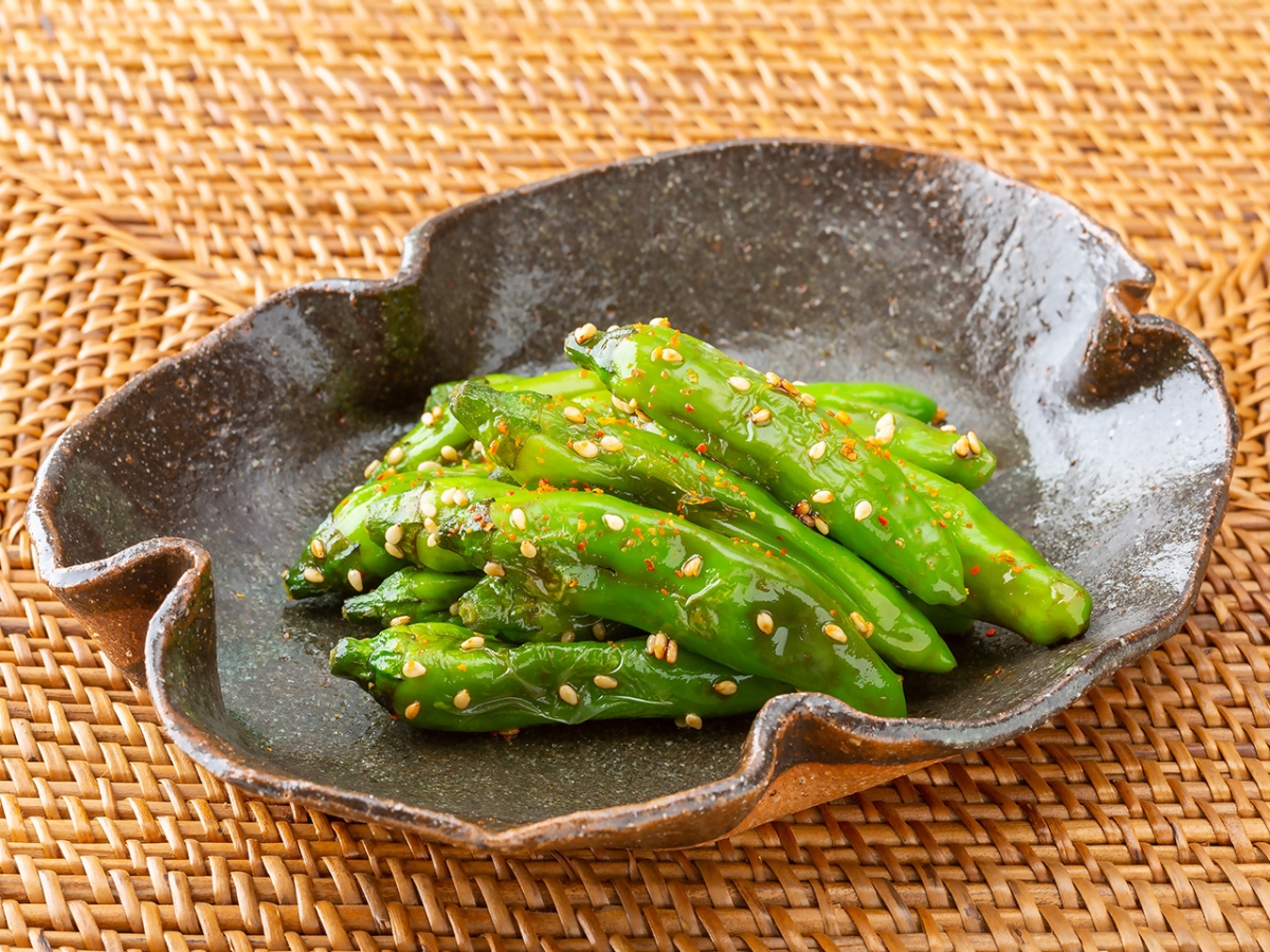 ししとうの炒め物